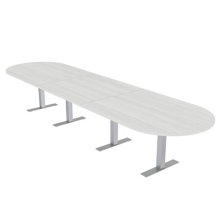 Skutchi Designs 45 in W, 165.75 in L, 29 in H, Engineered Wood Top, White HAR-RAC-46x168-T-WHCYPRESS